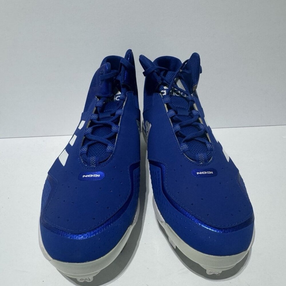 adidas Mens Icon 7 Mid Baseball Cleats Size 16 M - Picture 3 of 6